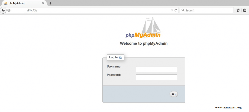 phpmyadmin_techtransit