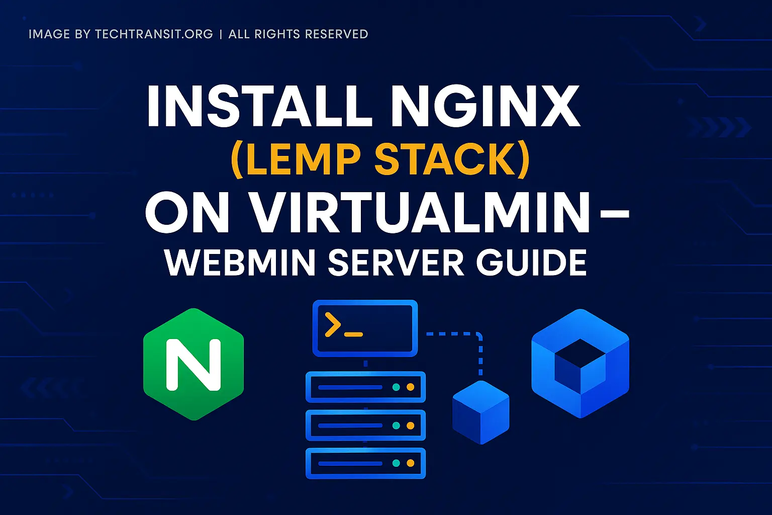 LEMP stack installation with Nginx on Virtualmin Webmin