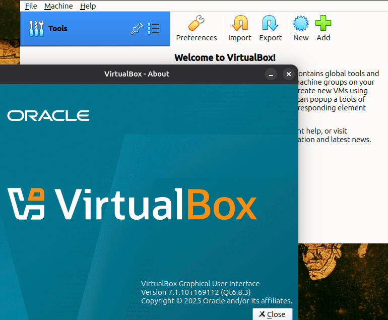 Install VirtualBox on Ubuntu –  About information