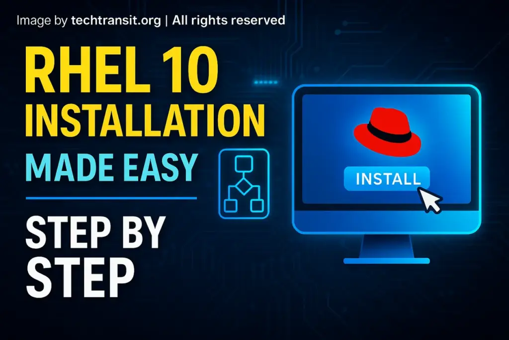 Step by step RHEL 10 installation guide with screenshots