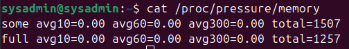 Screenshot by TechTransit.org: PSIs showing memory pressure impact on reclaim and stall times.